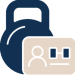 Gimnasio-Membresía-Icono